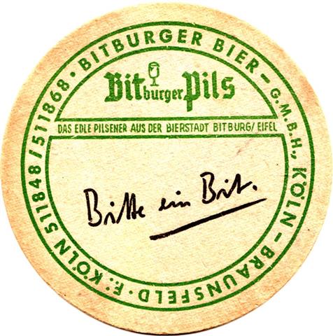 bitburg bit-rp bitburger pils bitte 1b (rund215-das edle pilsener-grün)